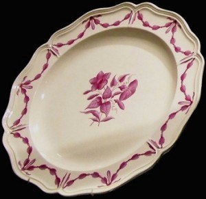 Wedgwood creamware plate