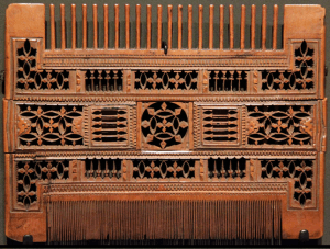 boxwood comb 16th century French