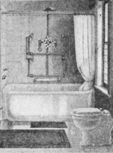 needle shower tub 1916