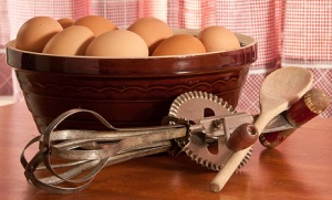 Vintage rotary egg beater