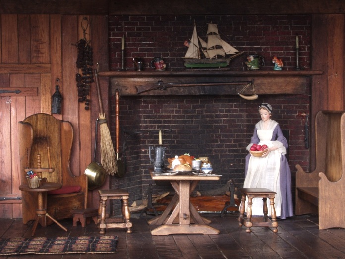 early American kitchen