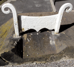 painted boot scraper