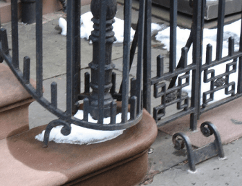 boot scraper railings