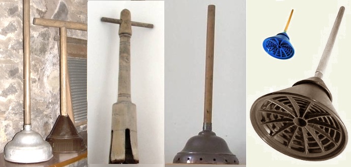 breathing washer with antique possers