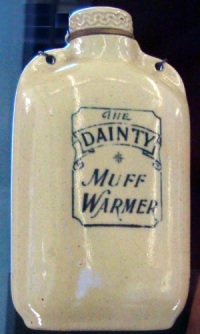 antique muff or hand warmer 
