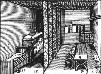17th century stove room