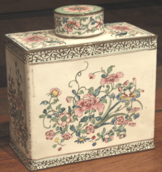 18th century tea caddy